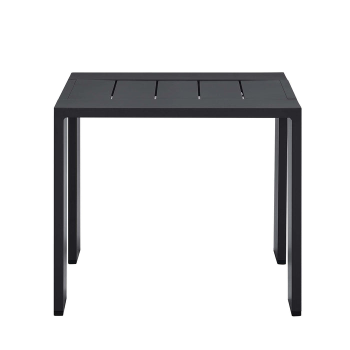 Tahoe Outdoor Patio Powder-Coated Aluminum End Table by Modway