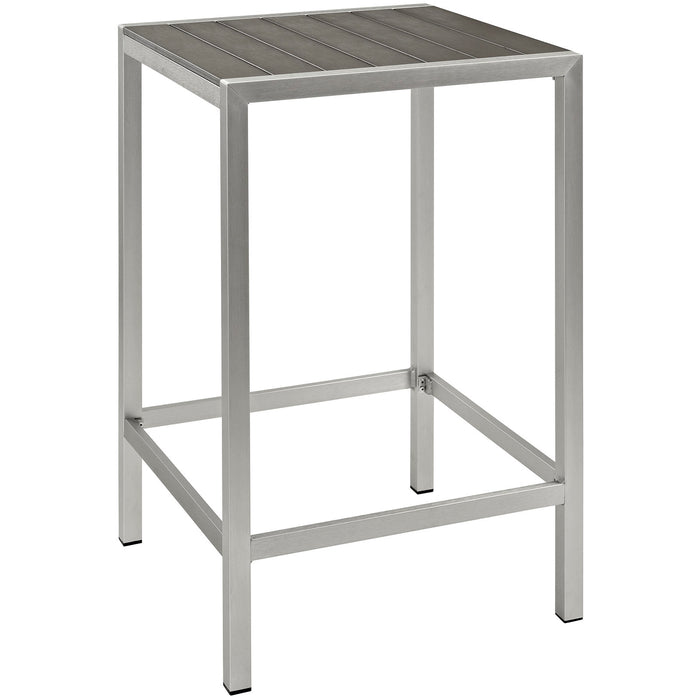 Shore Outdoor Patio Aluminum Bar Table by Modway