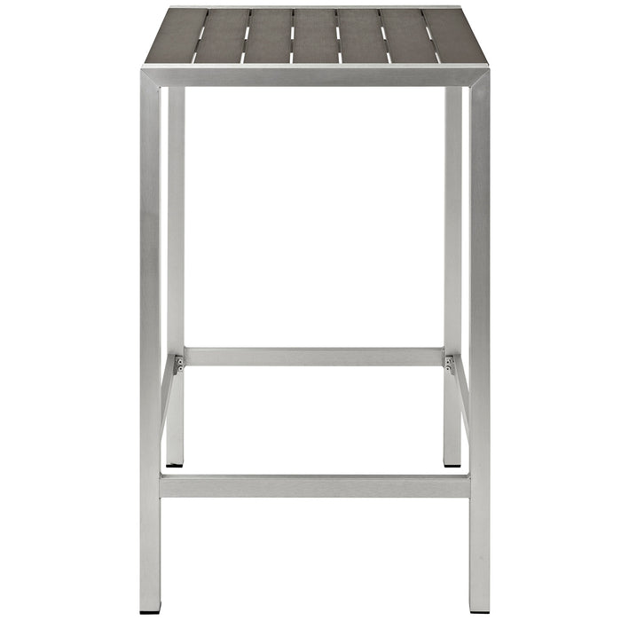 Shore Outdoor Patio Aluminum Bar Table by Modway