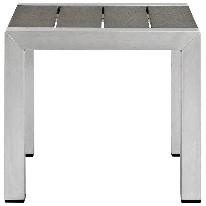 Shore Outdoor Patio Aluminum Side Table by Modway