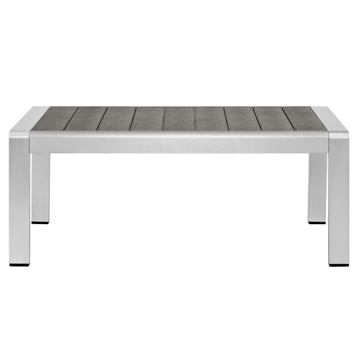 Shore Outdoor Patio Aluminum Coffee Table by Modway