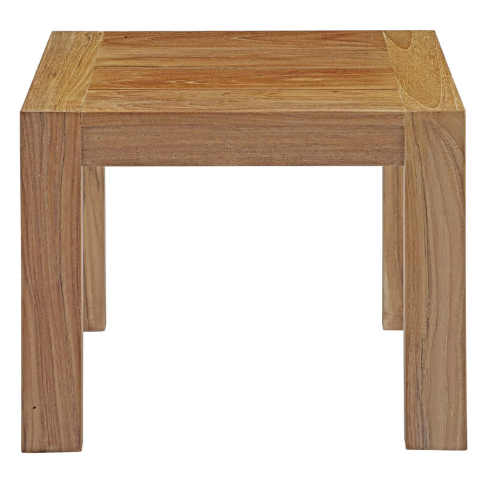 Upland Outdoor Patio Wood Side Table by Modway