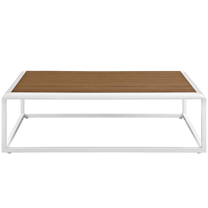 Stance Outdoor Patio Aluminum Coffee Table by Modway