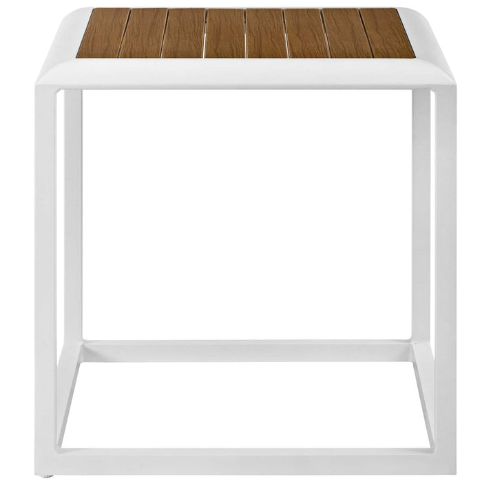 Stance Outdoor Patio Aluminum Side Table by Modway