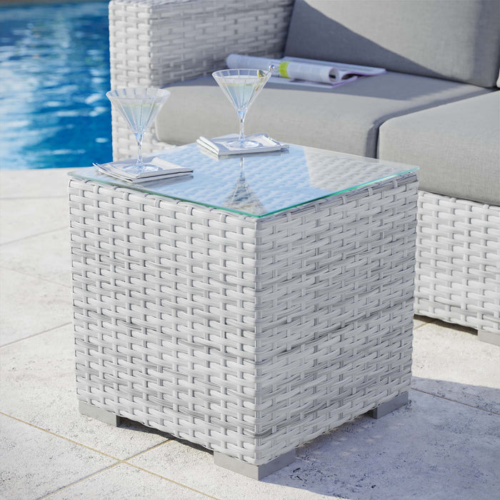 Convene Outdoor Patio Side Table by Modway