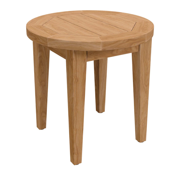 Brisbane Teak Wood Outdoor Patio Side Table by Modway