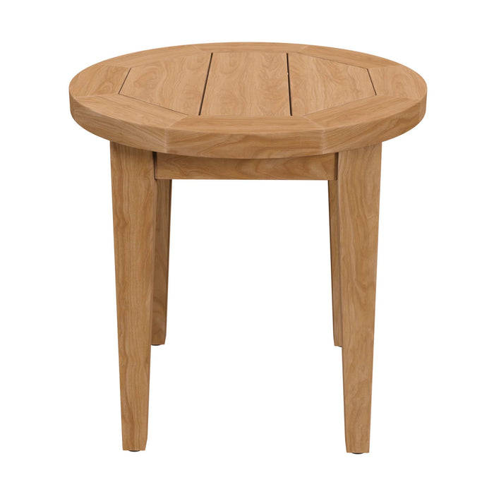 Brisbane Teak Wood Outdoor Patio Side Table by Modway