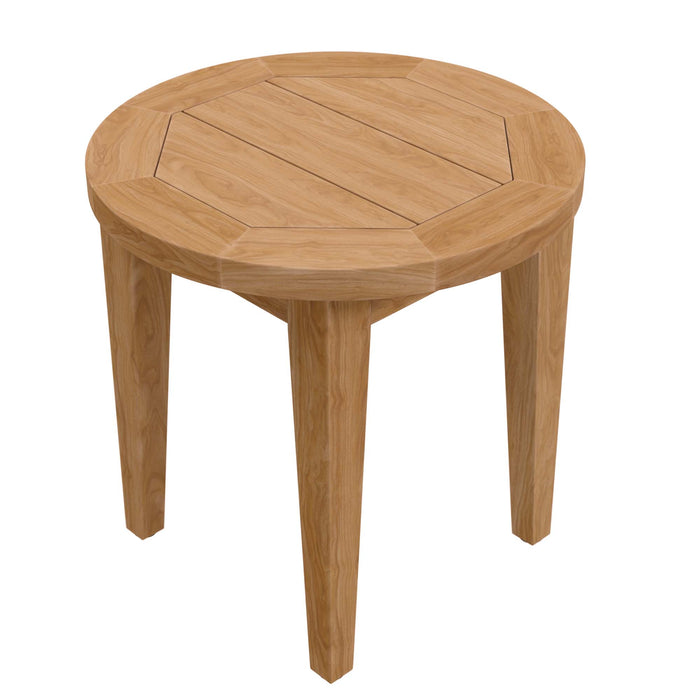 Brisbane Teak Wood Outdoor Patio Side Table by Modway