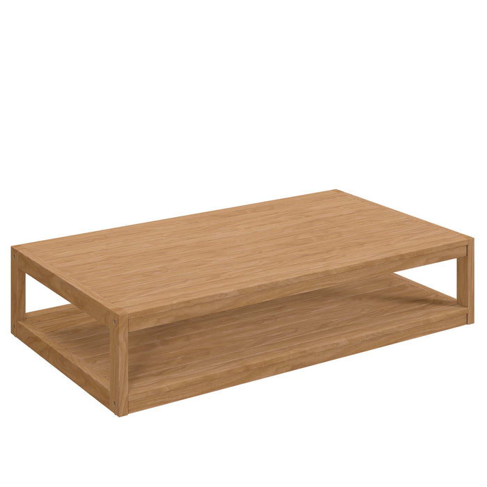 Carlsbad Teak Wood Outdoor Patio Coffee Table by Modway