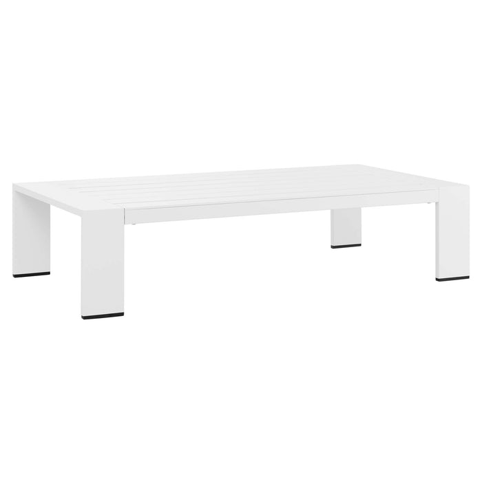 Tahoe Outdoor Patio Powder-Coated Aluminum Coffee Table by Modway