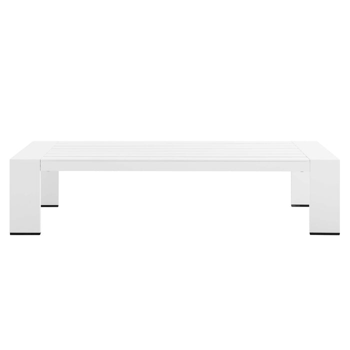 Tahoe Outdoor Patio Powder-Coated Aluminum Coffee Table by Modway