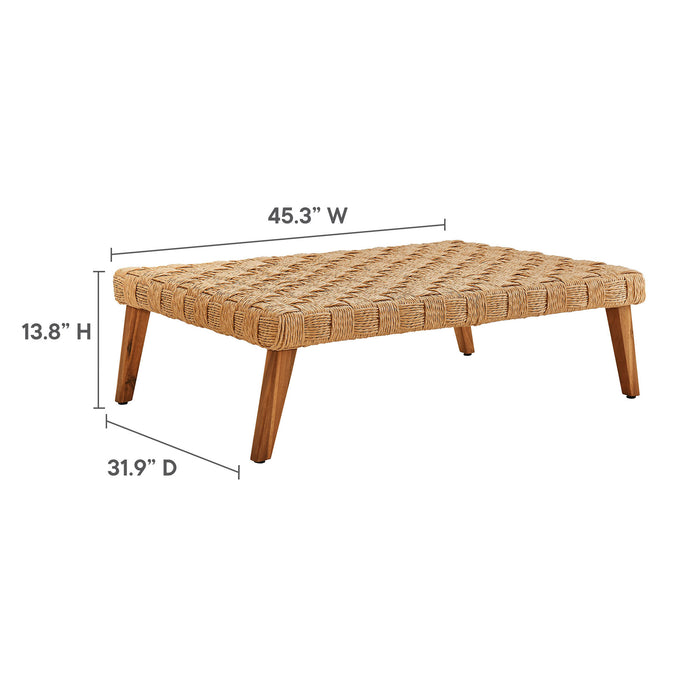 Thames Outdoor Patio Wicker Outdoor Patio Rattan Coffee Table by Modway