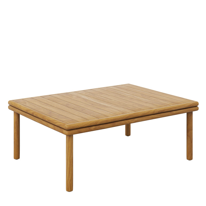 Wren Outdoor Patio Teak Wood Coffee Table by Modway