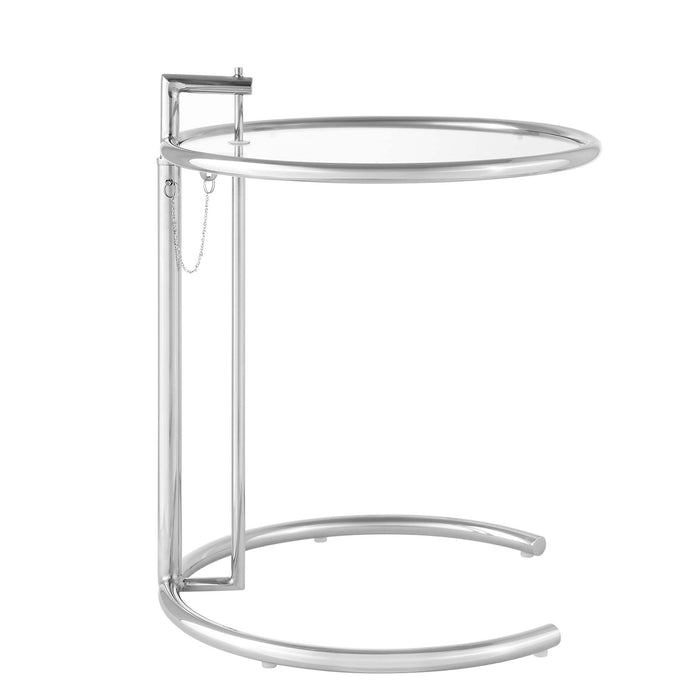 Eileen Gray Metal Side Table by Modway