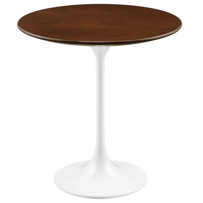 Lippa 20" Round Wood Grain Side Table by Modway