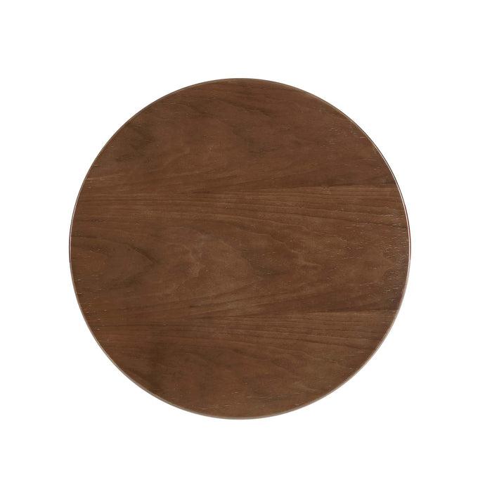 Lippa 20" Round Wood Grain Side Table by Modway