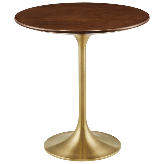 Lippa 20" Round Wood Grain Side Table by Modway