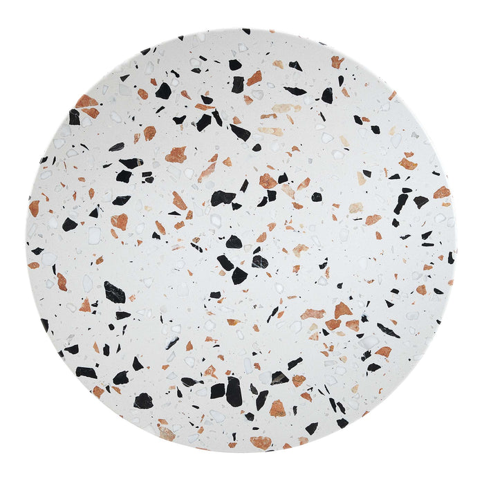 Lippa 20" Round Terrazzo Side Table by Modway