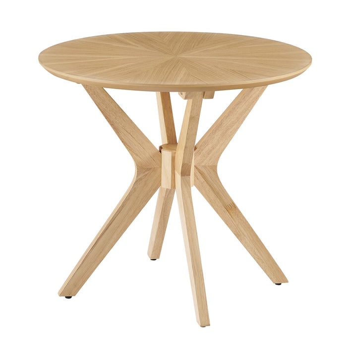 Crossroads 24� Round Wood Side Table by Modway