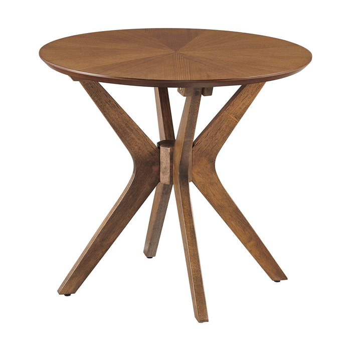 Crossroads 24� Round Wood Side Table by Modway