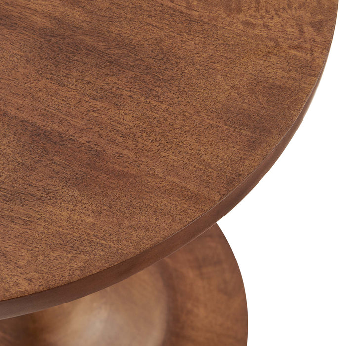 Lina Round Wood Side Table by Modway