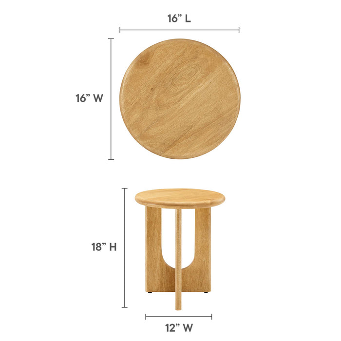 Rivian Round Side Table by Modway