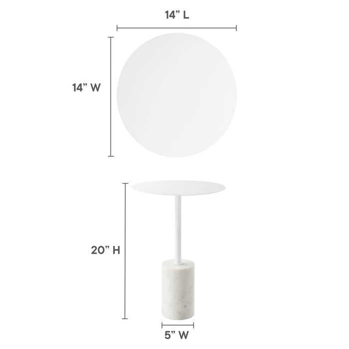 Lyric Round Side Table by Modway