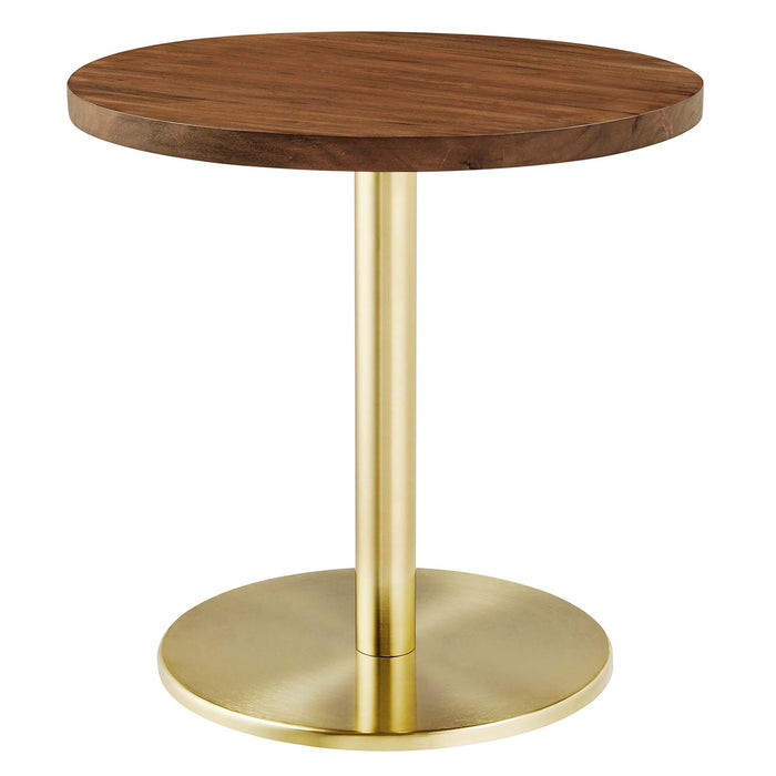 Viva Round Acacia Wood Side Table by Modway