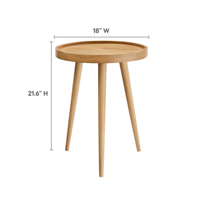 Chiro Round Wood Side Table by Modway