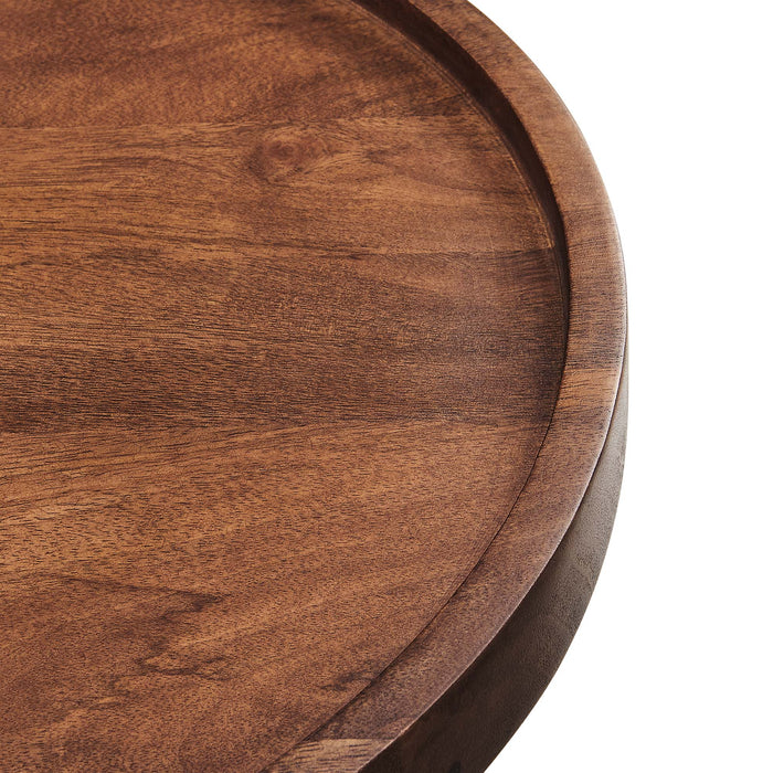 Chiro Round Wood Side Table by Modway