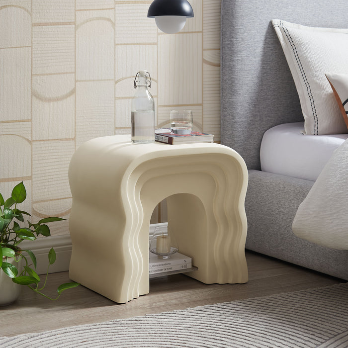 Jorin Squiggle Side Table by Modway