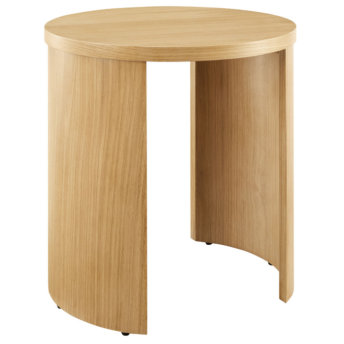 Aspect Round Wood End Table by Modway