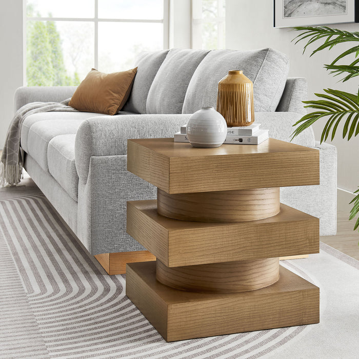 Perpetuate Totem End Table by Modway