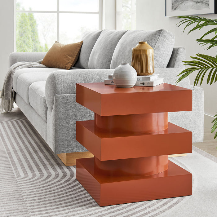 Perpetuate Totem End Table by Modway