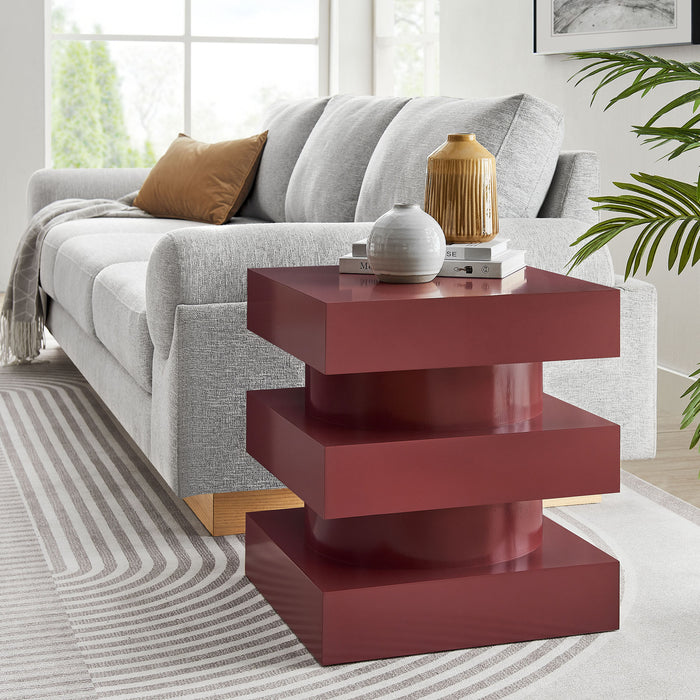 Perpetuate Totem End Table by Modway