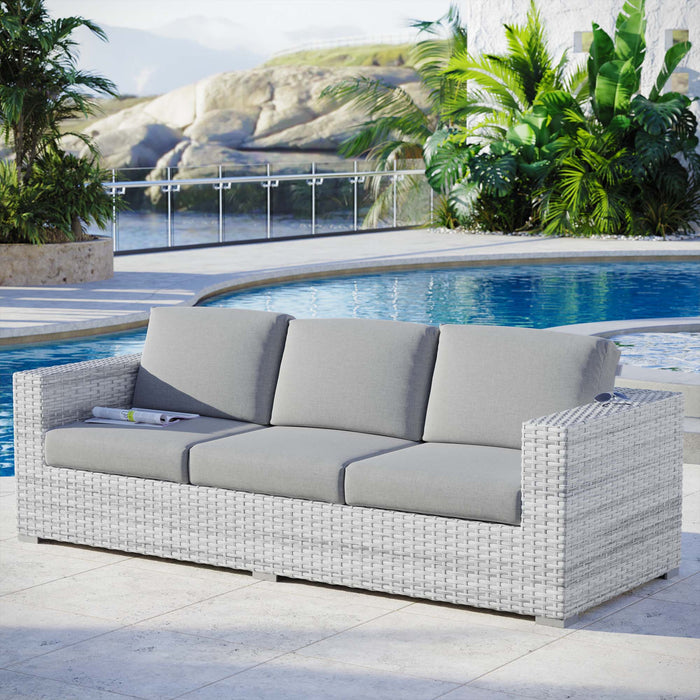 Convene Outdoor Patio Sofa by Modway