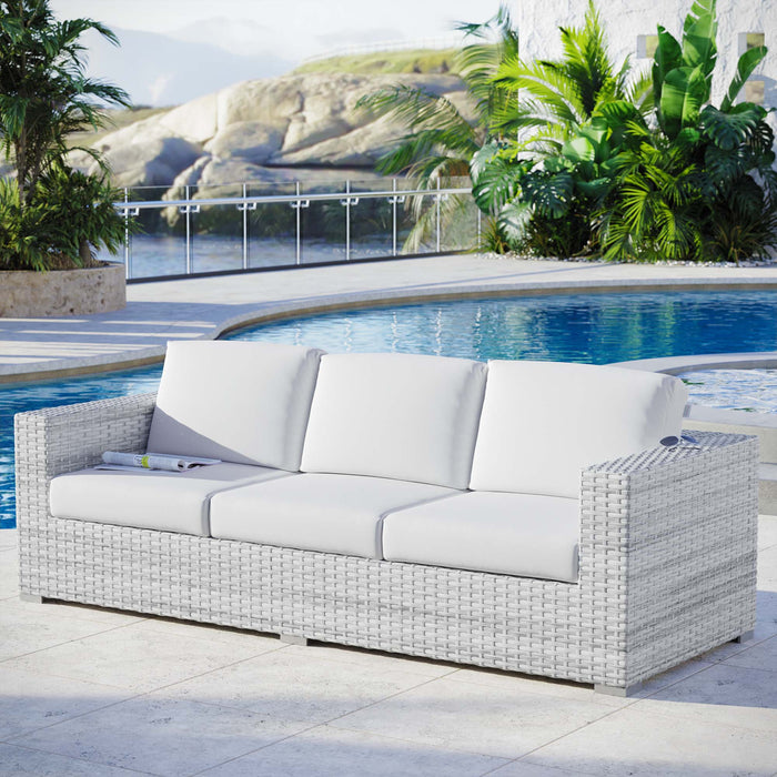 Convene Outdoor Patio Sofa by Modway