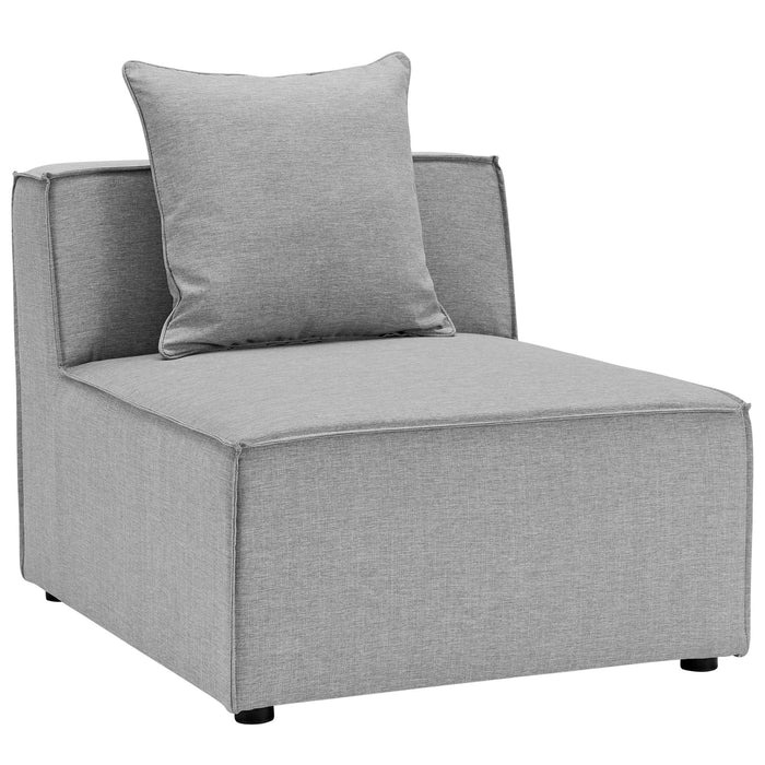 Saybrook 4-Piece Outdoor Patio Upholstered Sectional Sofa by Modway