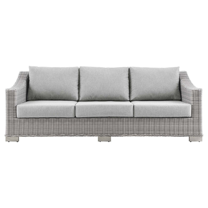 Conway Outdoor Patio Wicker Rattan Sofa by Modway