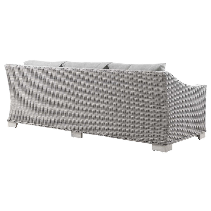 Conway Outdoor Patio Wicker Rattan Sofa by Modway