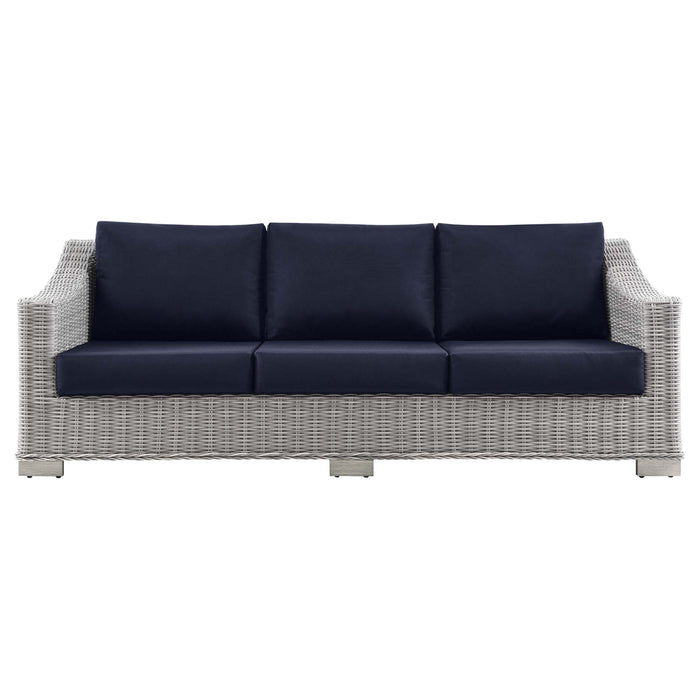 Conway Outdoor Patio Wicker Rattan Sofa by Modway