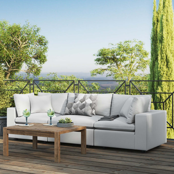 Commix Overstuffed Outdoor Patio Sofa by Modway