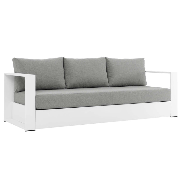 Tahoe Outdoor Patio Powder-Coated Aluminum Sofa by Modway