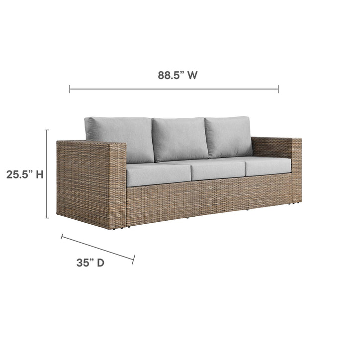 Convene Outdoor Patio Sofa by Modway