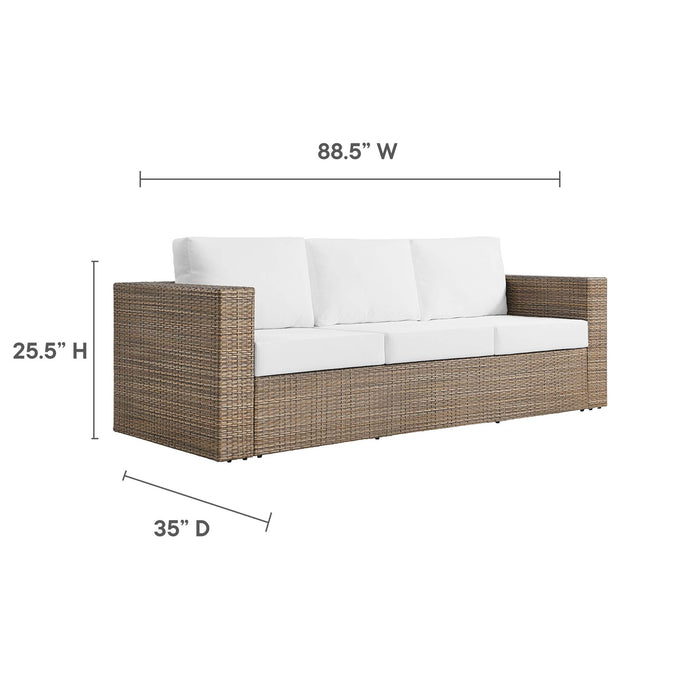 Convene Outdoor Patio Sofa by Modway