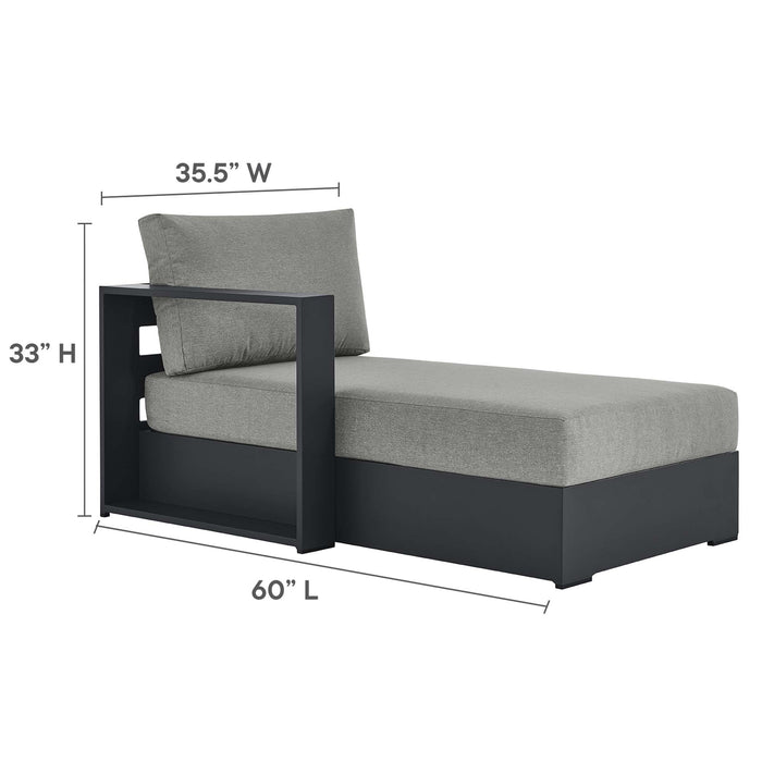 Tahoe 4-Piece Outdoor Patio Powder-Coated Aluminum Sectional Sofa Set by Modway