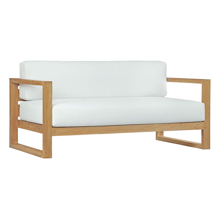 Upland Outdoor Patio Teak Sofa by Modway