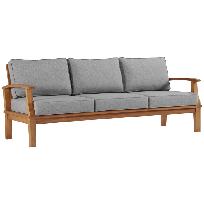 Marina Outdoor Patio Teak Sofa by Modway