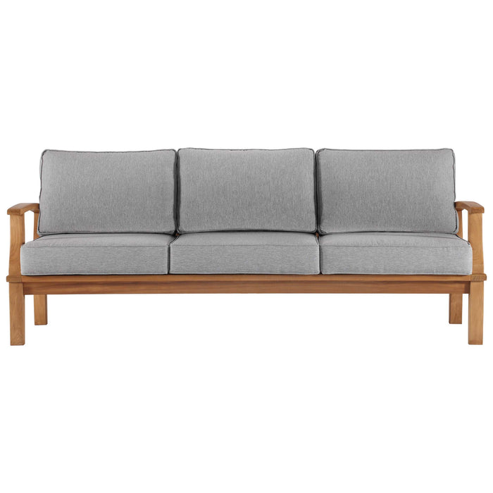 Marina Outdoor Patio Teak Sofa by Modway