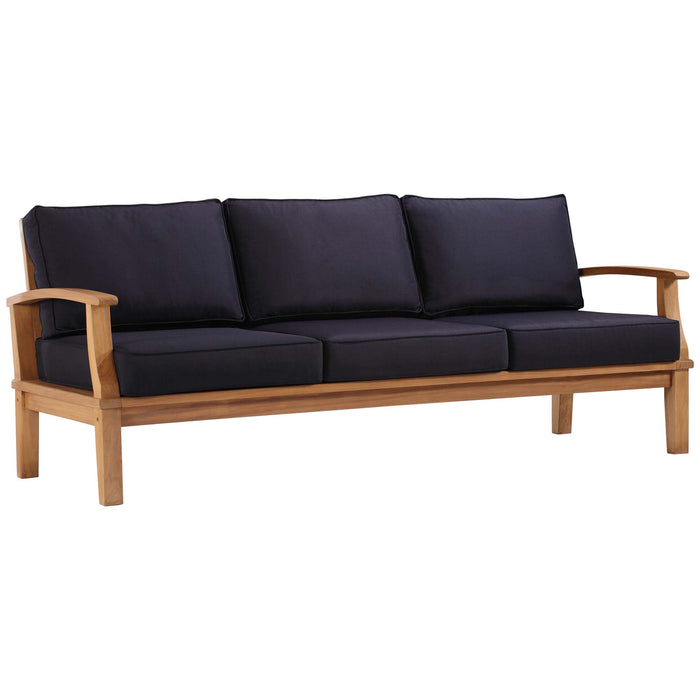 Marina Outdoor Patio Teak Sofa by Modway